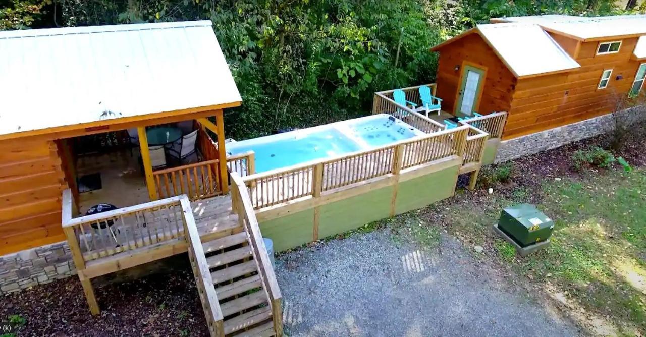 Bryce Cabin Lookout Mtn Tiny Home W Swim Spa Chattanooga Bagian luar foto