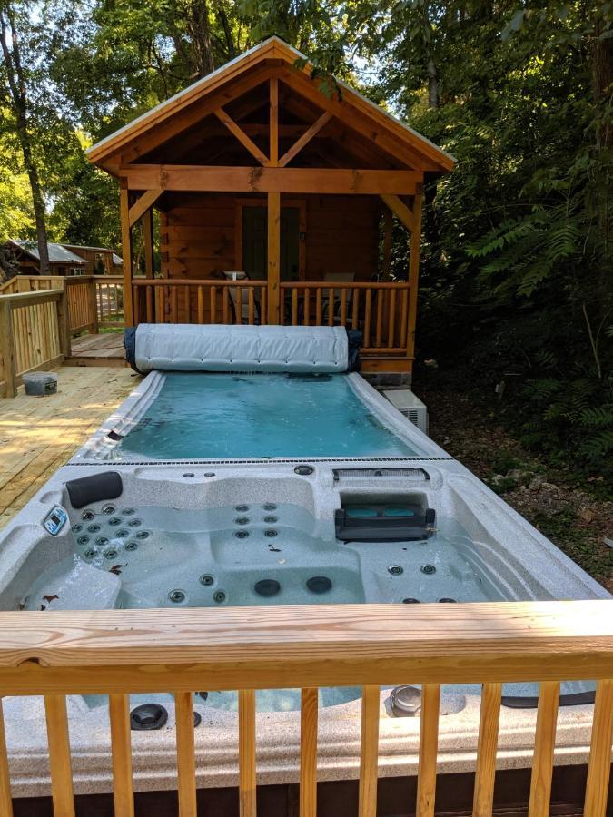 Bryce Cabin Lookout Mtn Tiny Home W Swim Spa Chattanooga Bagian luar foto